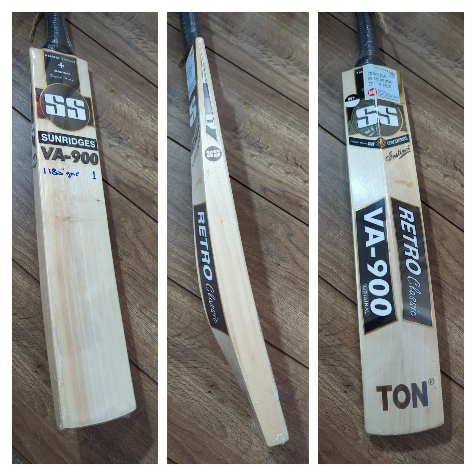 SS VA900 Instinct English Willow Cricket Bat Grade 1 Cricket Store